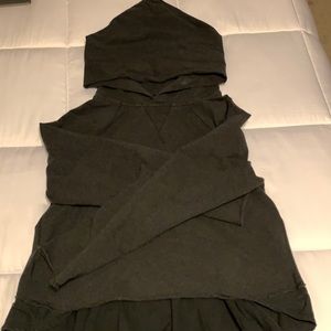 Lululemon Hooded crop sweatshirt with flowy back